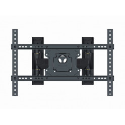 TV-Wall Mount for 32-75-- Gembird -WM-75ST-02-, Full motion double arm, max.45 kg, Wall distance 55 - 490 mm, max. VESA 600 x 400, Suitable for corner installation, Black